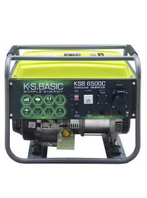 Генератор бензиновый K&S BASIC KSB 6500C 5.0кВт/5.5кВт ручн.старт 220В
