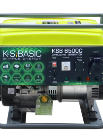 Генератор бензиновый K&S BASIC KSB 6500C 5.0кВт/5.5кВт ручн.старт 220В