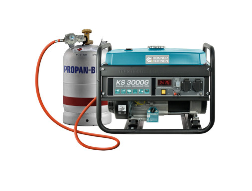 Генератор ГАЗ/бензиновый Könner&Söhnen KS 3000 G 2.6кВт/3.0 кВт ручн.