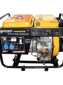 Генератор дизельный FORTE FGD6500E 4.5/4.8 кВт с электрозапуском