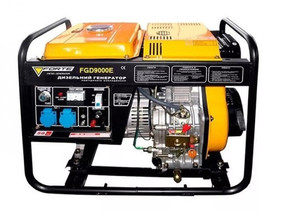 Генератор дизельный FORTE FGD9000E 6.5/7.0 кВт с электрозапуском