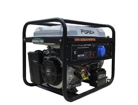 Бензиновый генератор Forza FPG7000Е 5.0/5.5 кВт с электрозапуском