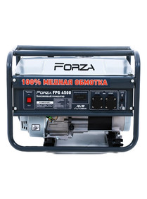Бензиновый генератор Forza FPG4500Е 2.8/3.0 кВт с электрозапуском