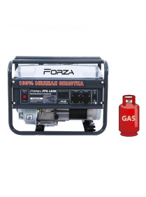 Генератор ГАЗ/бензиновый Forza FPG4500 2.8/3.0 кВт с ручным запуском