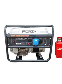 Генератор ГАЗ/бензиновый Forza FPG7000 5.0/5.5 кВт с ручным запуском