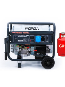 Генератор ГАЗ/бензиновый Forza FPG 9800Е 7.0/7.5 кВт с электрозапуском