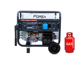 Генератор ГАЗ/бензиновый Forza FPG 9800Е 7.0/7.5 кВт с электрозапуском
