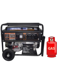 Генератор ГАЗ/бензиновый GREENMAX MB6500EB 5.0/5.5 кВт с электрозапуском