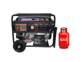 Генератор ГАЗ/бензиновый GREENMAX MB6500EB 5.0/5.5 кВт с электрозапуском