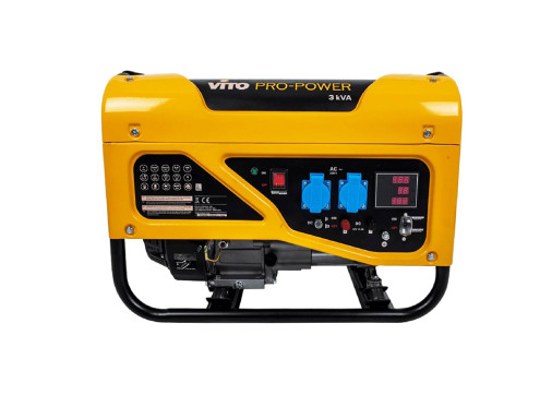 Бензиновый генератор VITO VIG38L, 2.5/2.8 кВт с ручным запуском