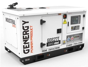 Генератор дизельный GENERGY GDS27T 20.0/22.0 кВт, трехфазный, с автозапуском