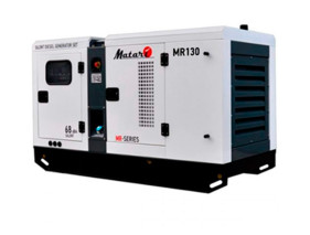 Генератор дизельный Matari MR130 128.0/141.0 кВт, двигатель. Ricardo, с электрозапуском