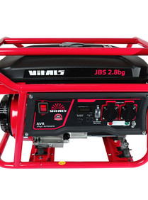 Генератор ГАЗ/бензиновый Vitals JBS 2.8bg 2.8/3.0 кВт с ручным запуском