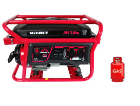 Генератор ГАЗ/бензиновый Vitals JBS 2.8bg 2.8/3.0 кВт с ручным запуском