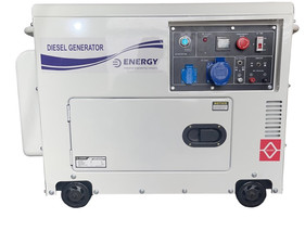 Генератор дизельний ENERGY BS6500DSE 5.5/6.0 кВт з електрозапуском