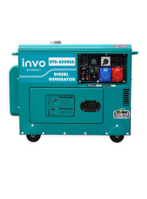 Дизельный генератор INVO DТС-6500EA в кожухе, 6/6,5кВт, 230/380В