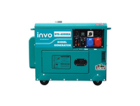 Дизельный генератор INVO DТС-6500EA в кожухе, 6/6,5кВт, 230/380В