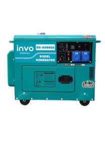 Дизельный генератор INVO DS-6500EA в кожухе, 6/6,5 кВт, 220В