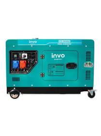 Дизельный генератор INVO DTS-8000EA в кожухе, 7,5/8кВт, 230/380В