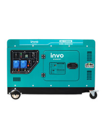 Дизельный генератор INVO DS-11000EA в кожухе, 10/11кВт, 220В